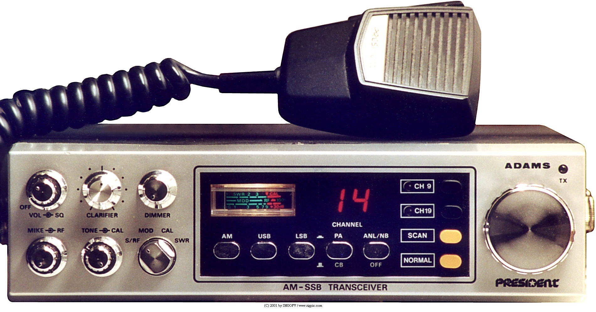 CB Radio President Adams: Ultimate Guide to Top Features CB Radio President Adams: Ultimate Guide to Top Features